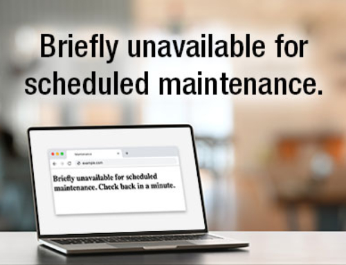 WordPress Error: Briefly Unavailable for Scheduled Maintenance