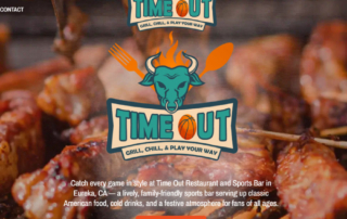 restaurant web design in california